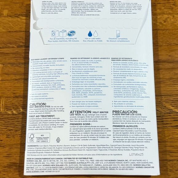 Norwex Eco-Wash Laundry Detergent NWT - Picture 16 of 16